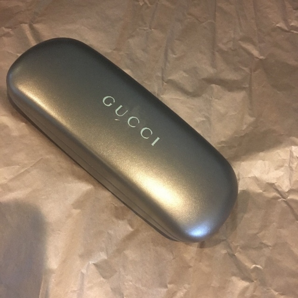 Empty sunglasses cover